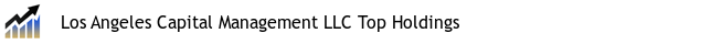Los Angeles Capital Management LLC Top Holdings