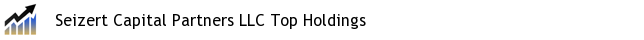 Seizert Capital Partners LLC Top Holdings
